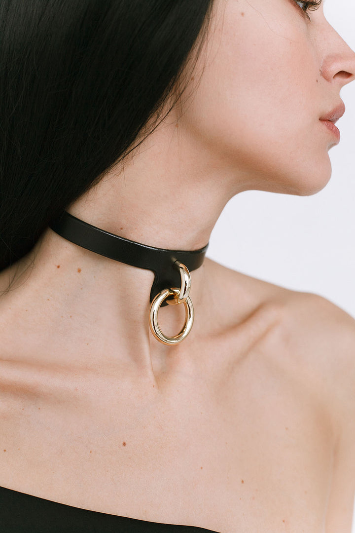 Fantasy Choker - "Shade of Black"