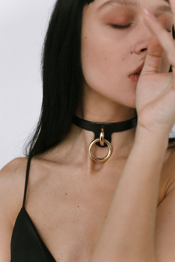 Fantasy Choker - "Shade of Black"